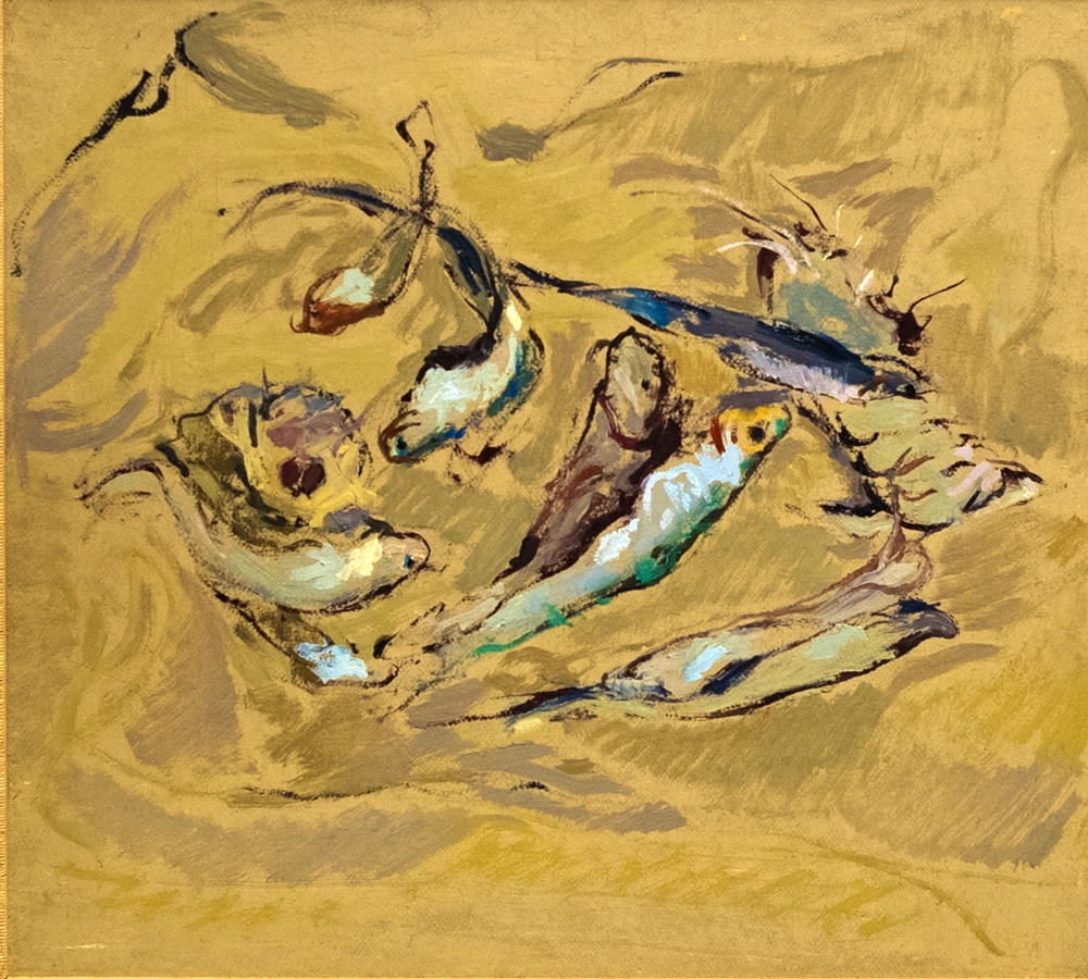 Natura morta (pesci) - 1953